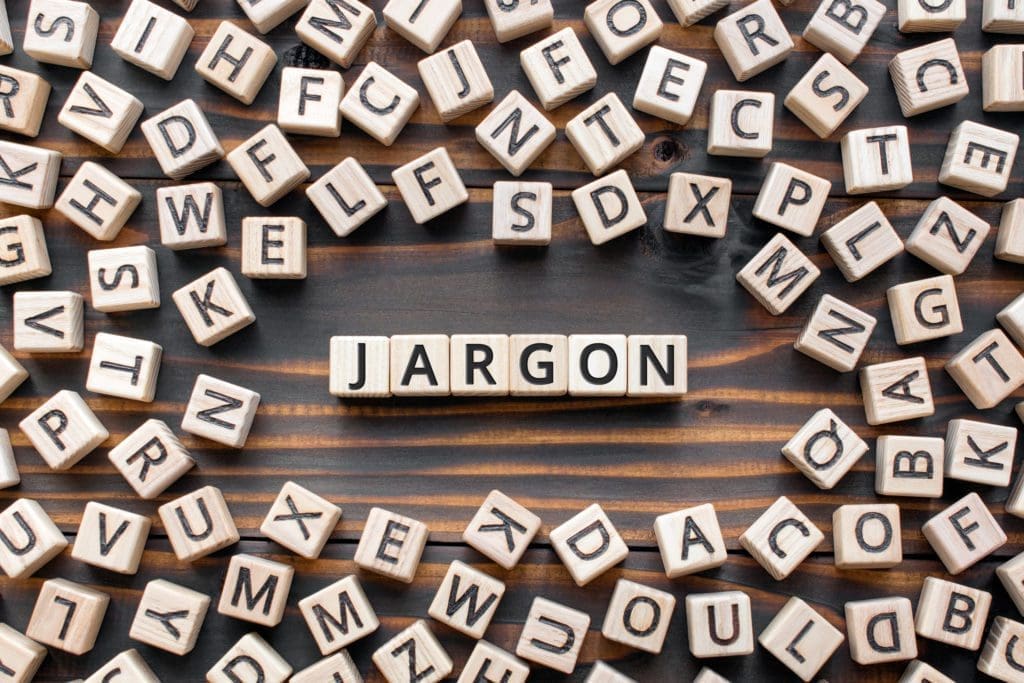 wooden letters on table symbolizing cold spray terminology 